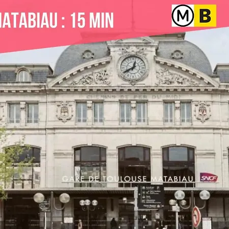 Apartmán Expat Renting - Le Barcelone - Compans - Parking Toulouse