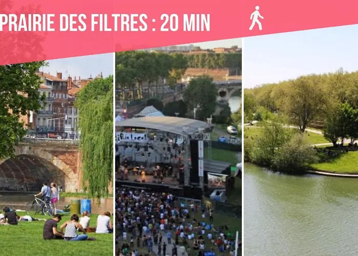 Expat Renting - Le Barcelone - Compans - Parking * Тулуза